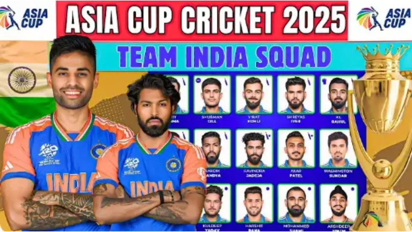 Asia Cup 2025 India Squad
