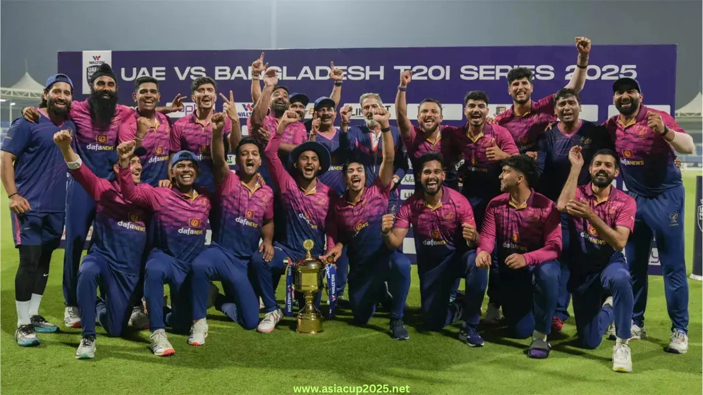 UAE Squad for Asia Cup 2025
