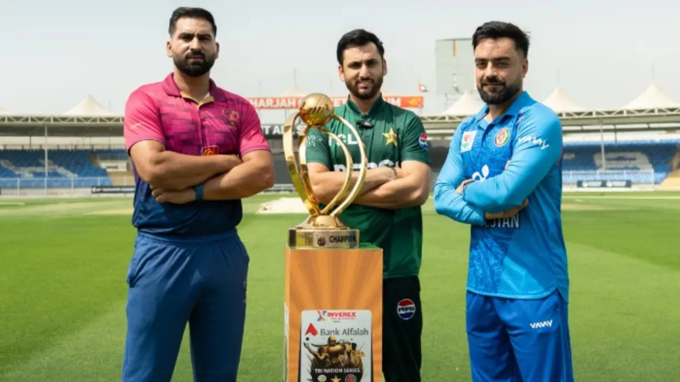 Trophy Unveiled for UAE T20I Tri-Series