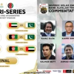 Commentary Panel Announced for tri-series