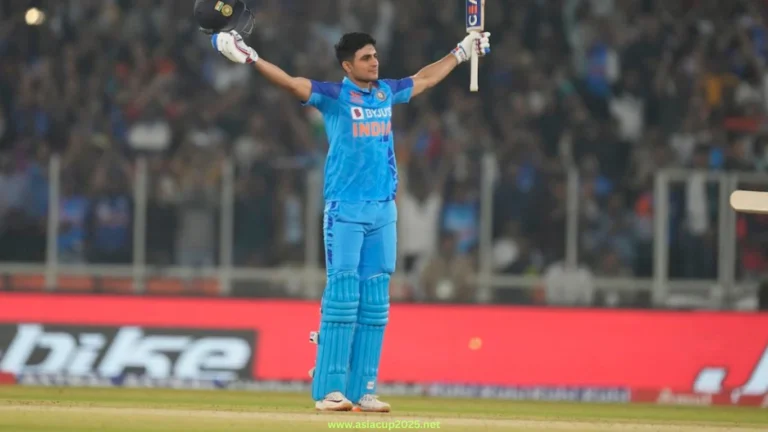 Shubman Gill to Lead as Vice-Captain in Asia Cup