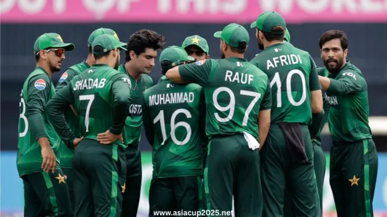 Pakistan Squad for Asia Cup 2025 to be Revealed Today