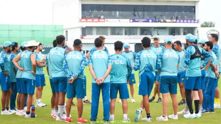 Pakistan to Hold Training Camp in Dubai