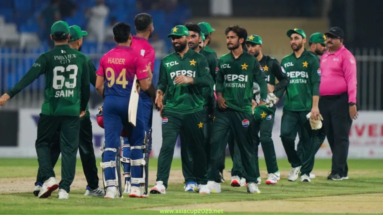 PAK vs UAE T20I Tri-Series 2025 5th Match, Live Streaming