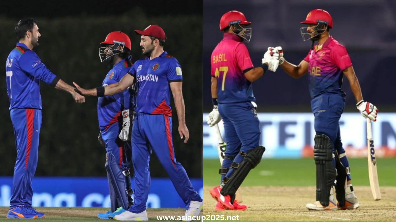 UAE vs AFG Live Streaming