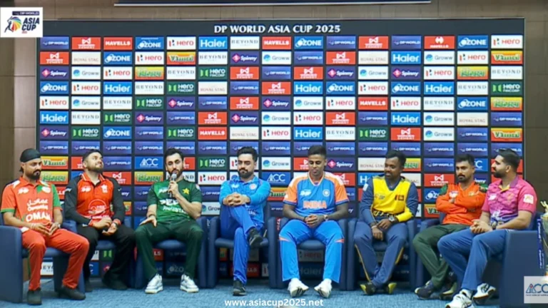 Asia Cup 2025 Captains Press Conference