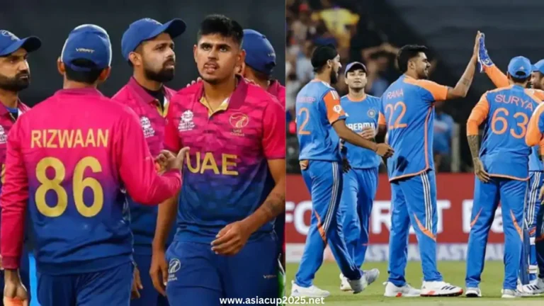 India vs UAE Live Streaming