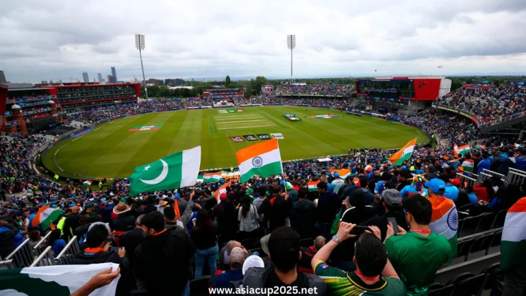India vs Pakistan Pitch & Weather Report