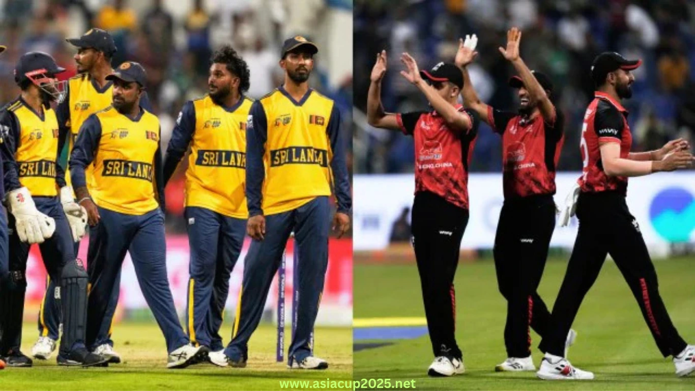 SL vs HK Live Streaming