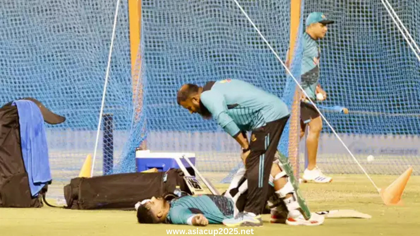 Litton Das injury scare before India clash